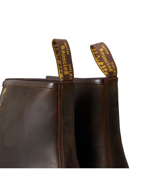 Dr. Martens Brown 1460 Leather Lace-Up Boots for men