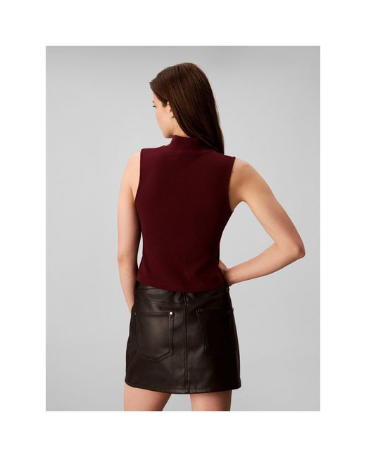 Calvin Klein Red Tank Vest
