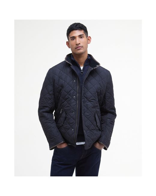 Barbour Blue Powell Jacket for men