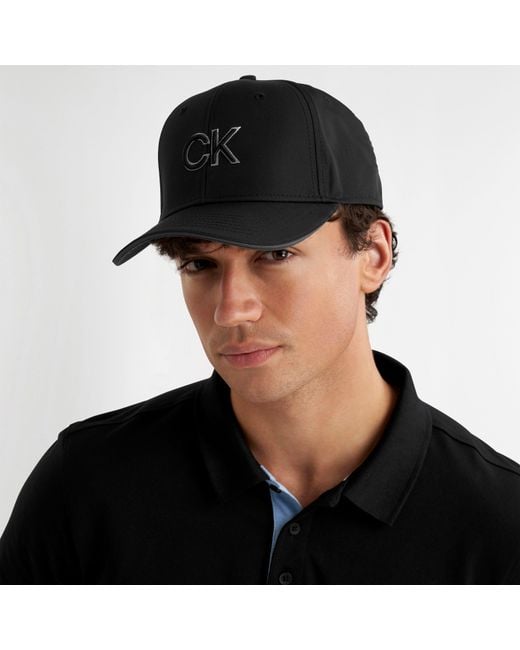 Calvin Klein Black Golf Cap for men