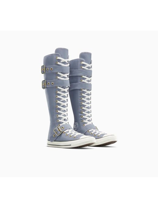 Converse Blue Chuck Taylor All Star Canvas High-Top Trainers