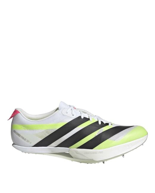 Adidas Green Adizero Prime Running Spikes for men