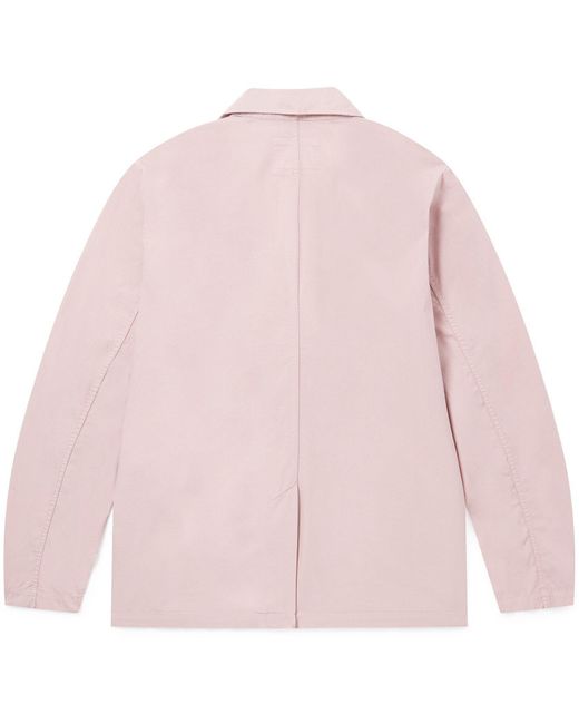 Albam Pink Poplin Blazer for men