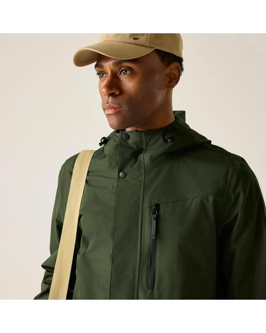 Regatta Green Daledon Waterproof Isotex Jacket for men