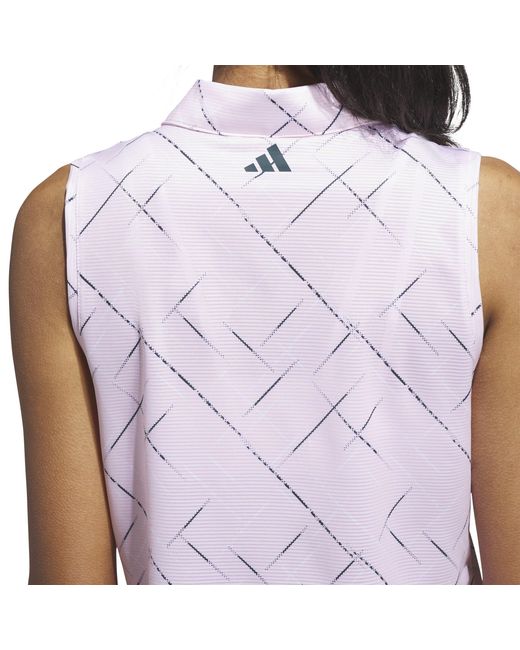 Adidas Purple Performance Golf Vest