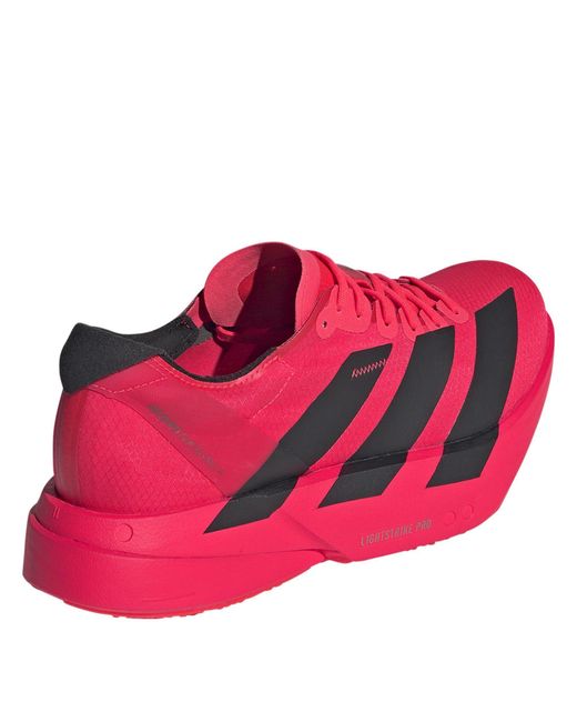 Adidas Pink Adizero Adios Pro 4 Shoes Ladies