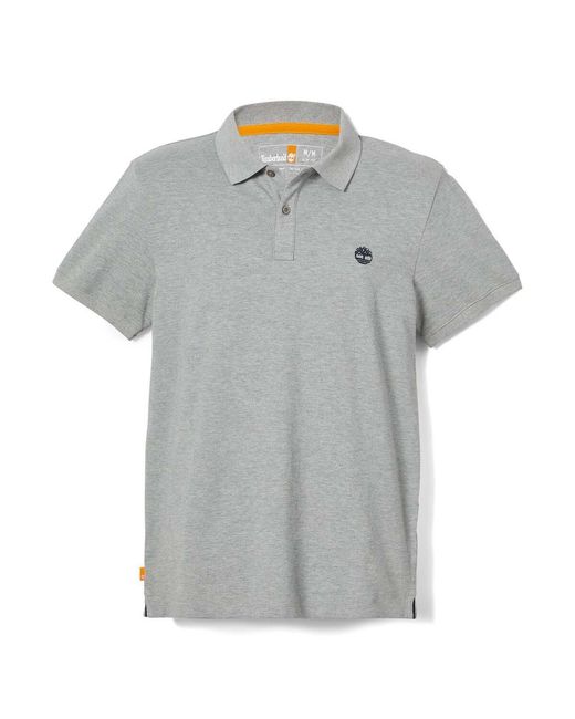 Timberland Green Oyster River Logo Short Sleeve Polo Shirt for men