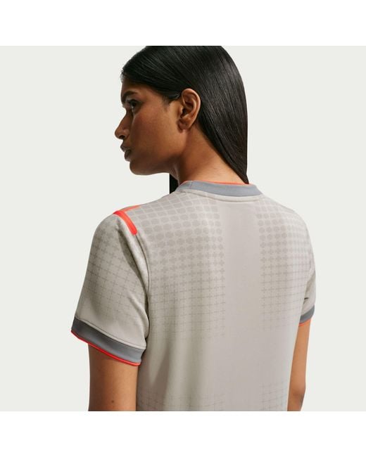 Nike Gray England X Palace Short-Sleeve Soccer Top