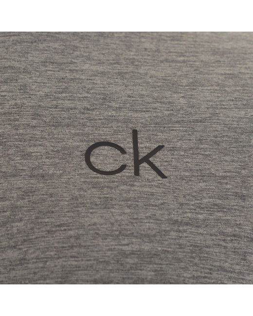 Calvin Klein Gray Ck Newport Zip Top for men