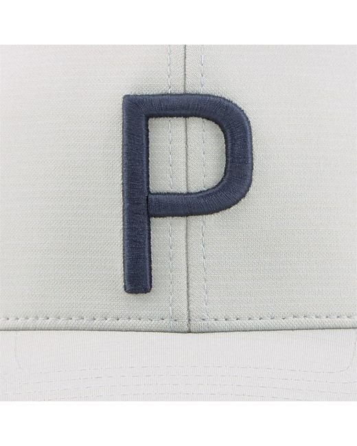 PUMA Gray P Golf Cap for men