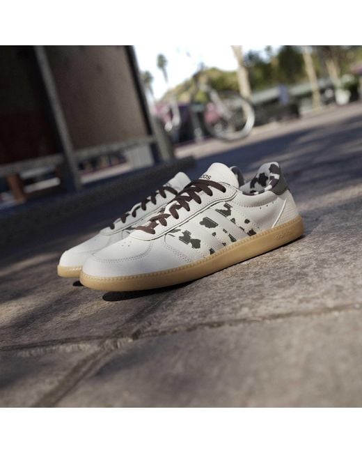 Adidas Gray Breaknet Sleek Suede Shoes
