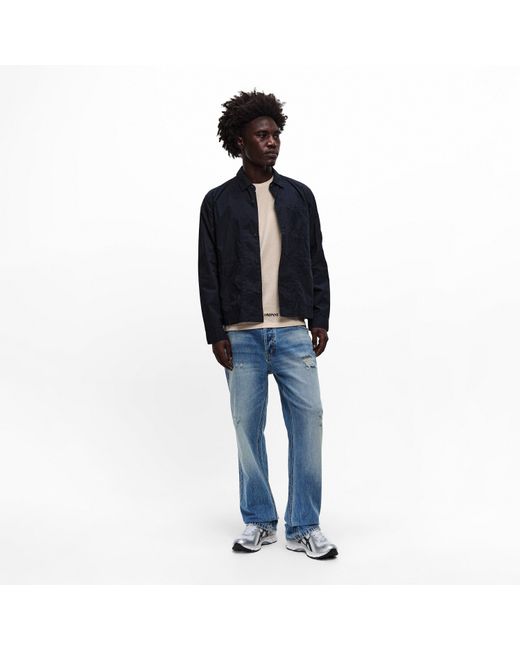 C P Company Blue Overshirt for men