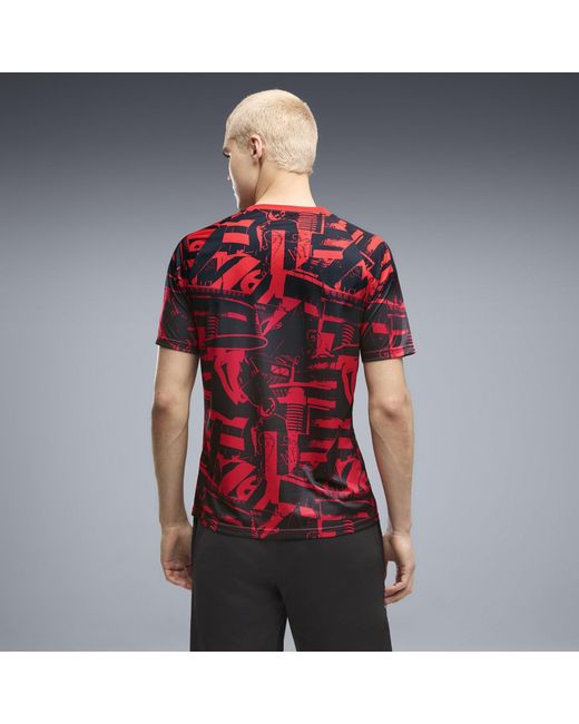 PUMA Red Ac Milan Pre Match Shirt 2026/27 for men