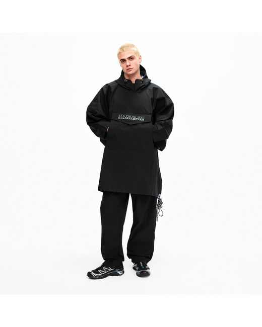 Napapijri Blue Cape Rain Anorak for men