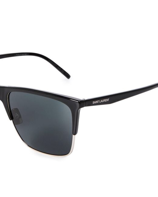 Saint Laurent Gray S Sl 768 Aviator Sunglasses for men
