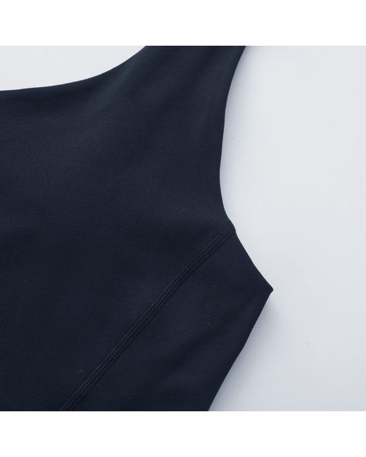 La Gear Blue V-Neck Active Tank Top