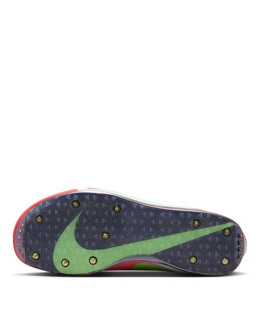 Nike Red Zoom Javelin Elite 3 Mid Top Sneakers for men