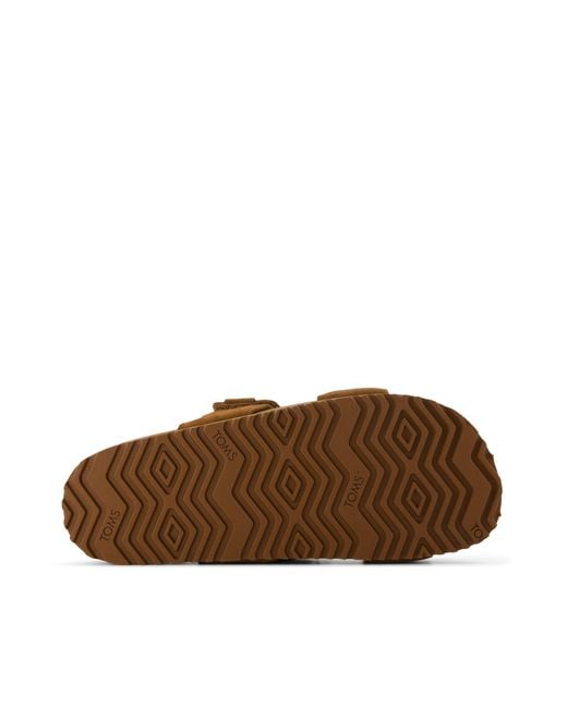 TOMS Brown Flat Sandals for men