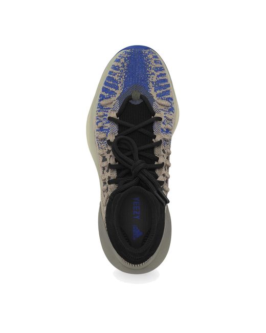 Yeezy Blue Basketball Knit Sneakers for men
