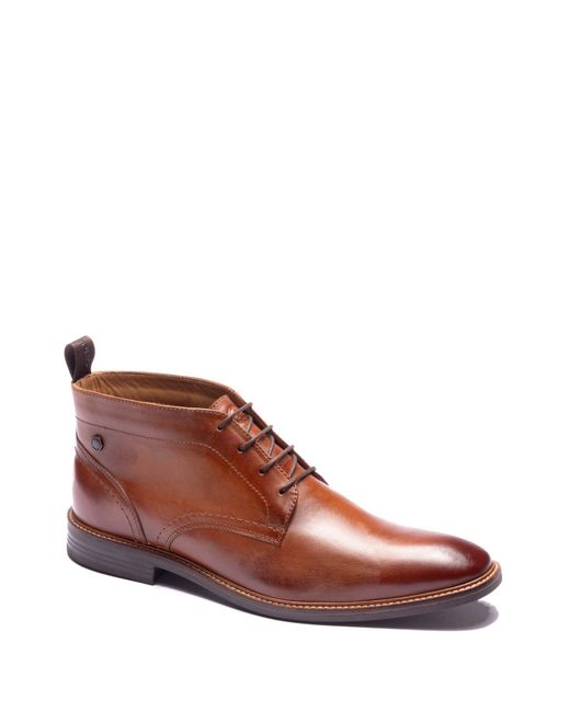 Base London Brown Belgrave Chukka Boot for men