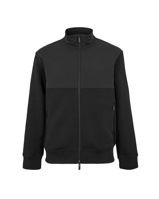 ARMANI EXCHANGE Black Coach Jacket for men