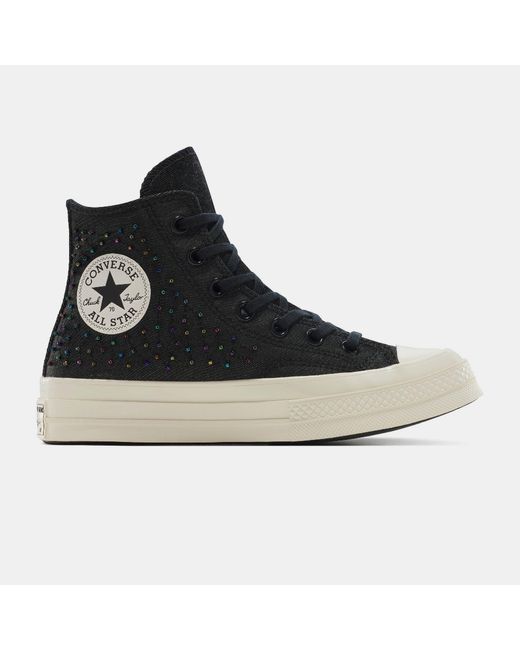 Converse Black Adults Chuck 70 Beads Canvas High-Top Trainers