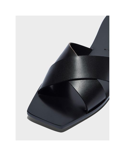 Aeyde Brown Faye Flat Sandals