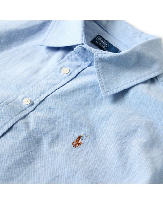 Polo Ralph Lauren Blue Shirt Dress
