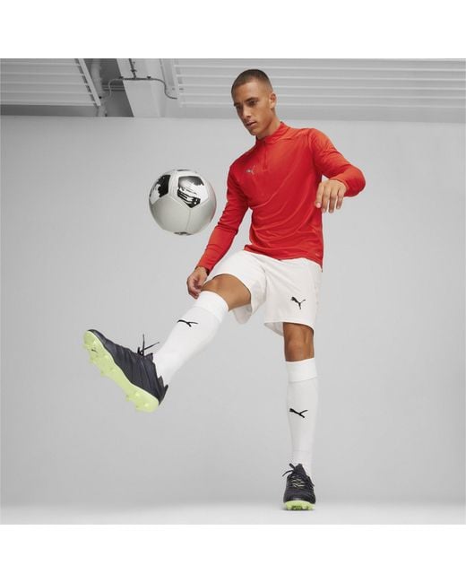 PUMA Red Teamfinal Training 1/4-Zip Fleece for men