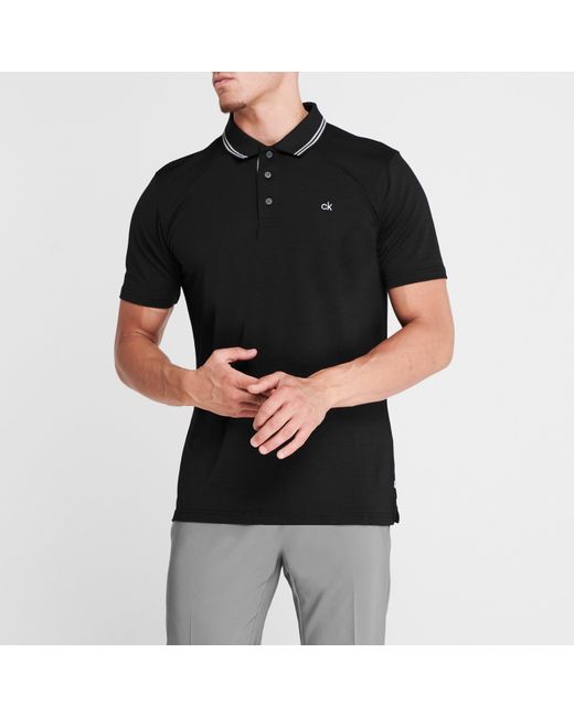 Calvin Klein Black Broadway Polo for men