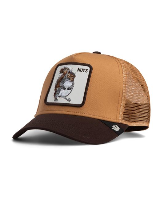 Goorin Bros Brown Animal Farm Trucker Cap for men