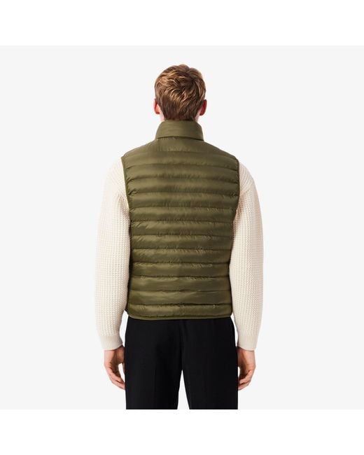 Lacoste Green Gilets for men