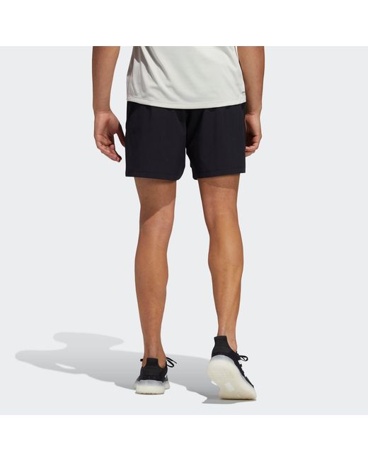 Adidas Black Studio Tech Shorts for men