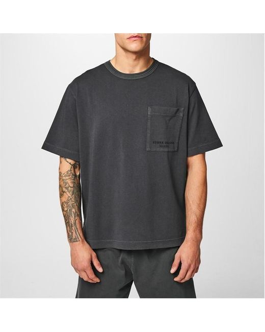 Stone Island Marina Gray Marina Tshirt for men