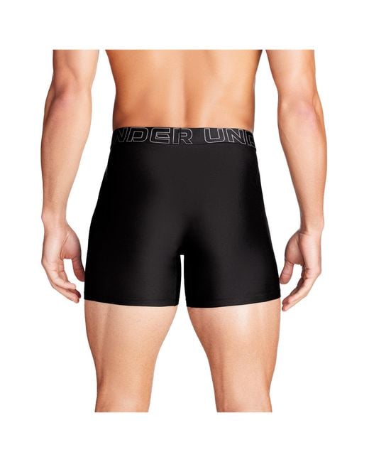 Under Armour Black Performance Tech Boxers for men