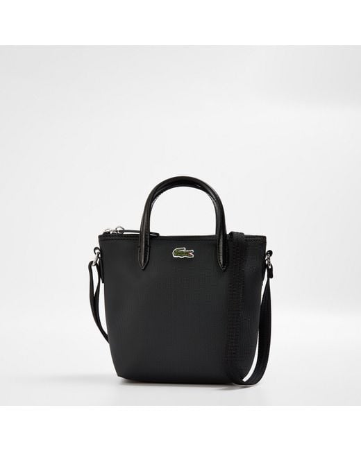 Lacoste Black Cross-Body Mini Bag