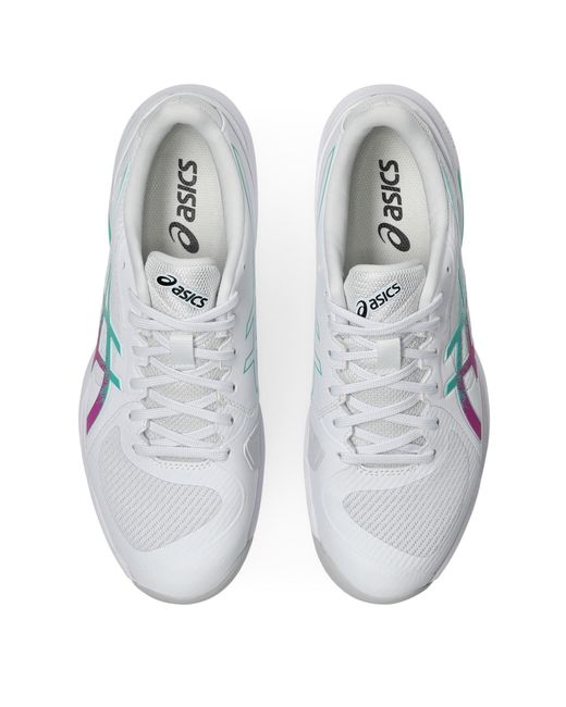 Asics White Solution Swift Ff Tennis Shoes for men