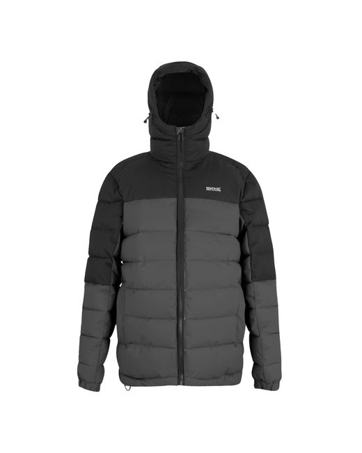 Regatta Black Aldthorn Water-Resistant Quilted Jacket for men