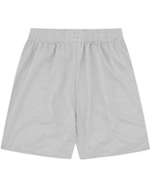 ICECREAM Gray Fleece Jogger Shorts for men