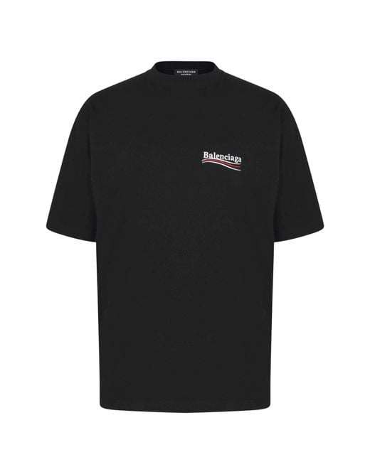 Balenciaga Black T-Shirts And Polos for men