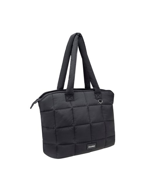 Usa Pro Black Padded Tote