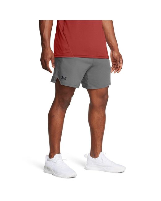 Under Armour Gray Ua Vanish Woven 6In Shorts for men