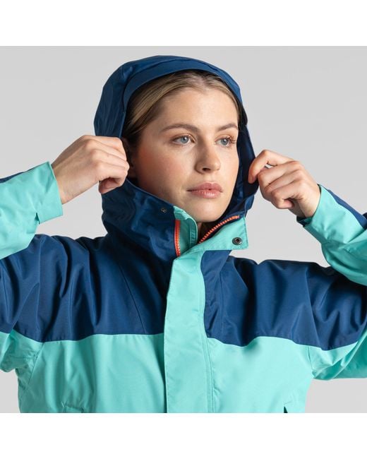 Craghoppers Blue Dustin Waterproof Jacket for men