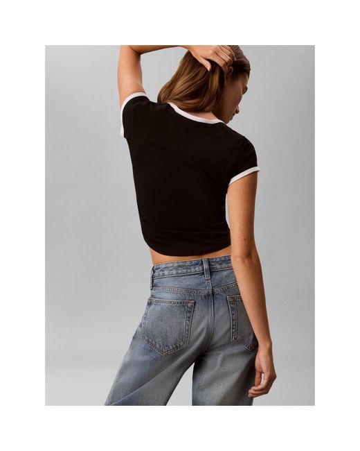 Calvin Klein Black Baby Tee