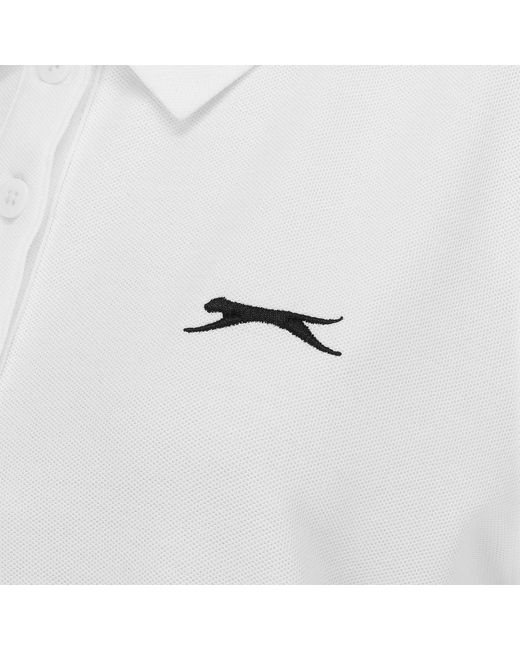 Slazenger 1881 White Polo Shirt Ladies