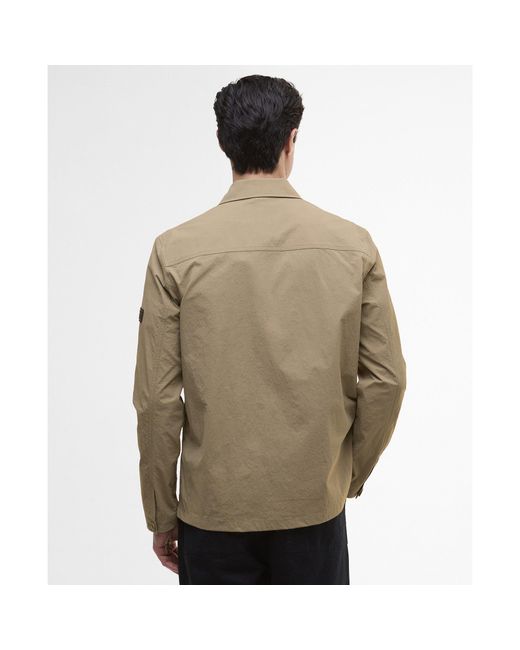 Barbour Green Douglas Long Sleeve Overshirt for men