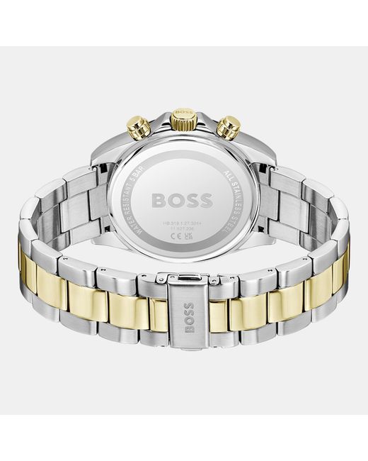 Boss Metallic Gents Hero Bracelet Watch for men