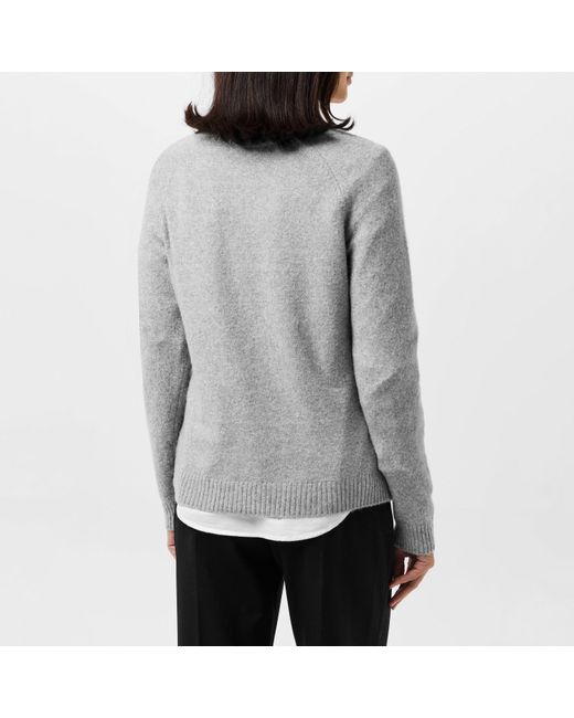 Vero Moda Gray Knitted Pullover