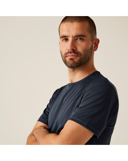 Regatta Blue Pro Wicking T-Shirt for men