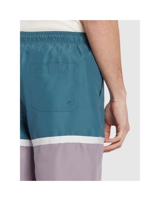 Farah Blue Murphy Swim Shorts for men